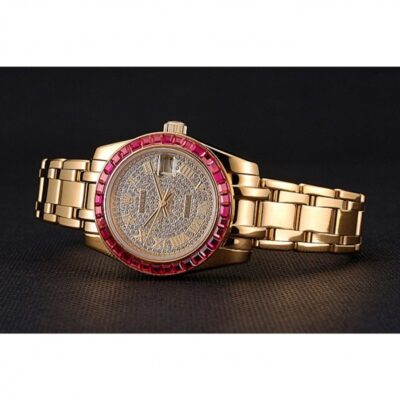 Replica Rolex Datejust Diamond Dial 622835 Close-Up Focus
