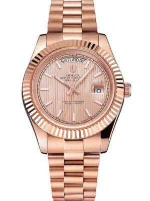 Superclone Rolex Day-Date Rose-Gold Dial REP016823
