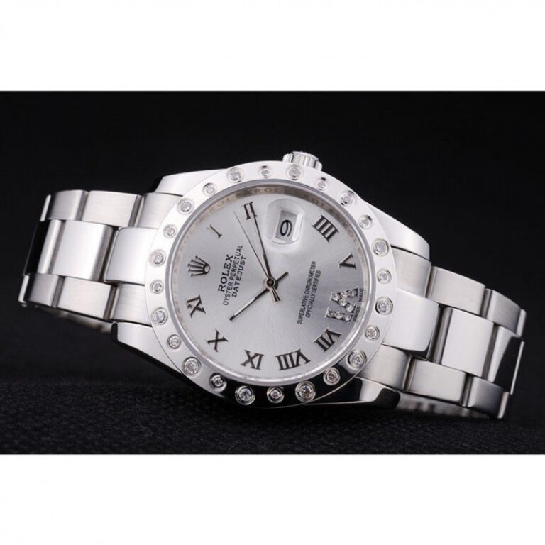 Replica Rolex Datejust Silver Dial 7468 Design Element