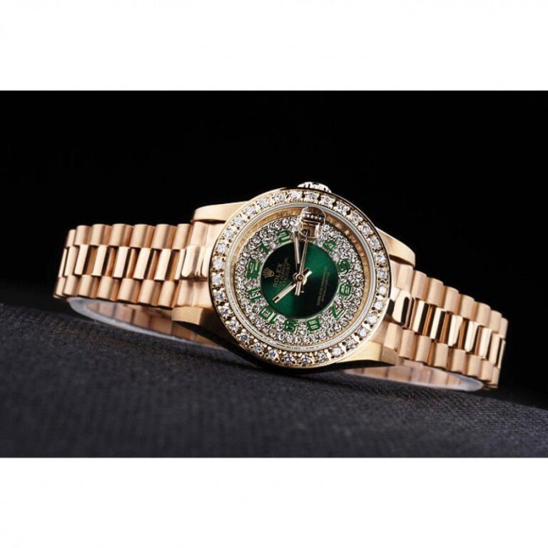 Replica Rolex Datejust Green Dial RL39 Design Element