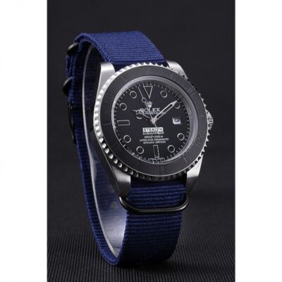 Replica Rolex Submariner Blue Dial 621989 Angle Detail