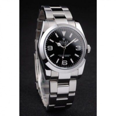 Replica Rolex Explorer Black Dial 98087 Angle Detail