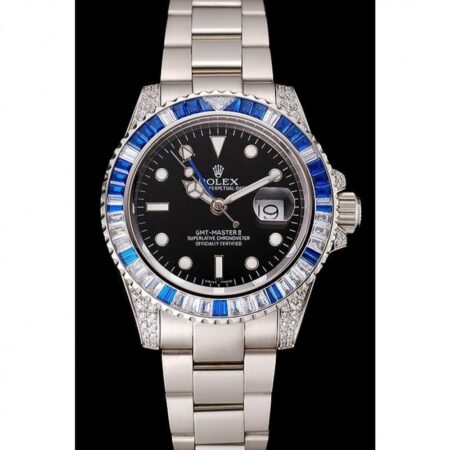 Superclone Rolex GMT-Master II 41mm Black Dial 1453747 2