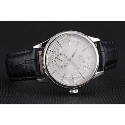 Superclone Rolex Cellini White Dial REP016811 Close-Up Focus