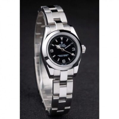 Replica Rolex Explorer Black Dial 98089 Angle Detail