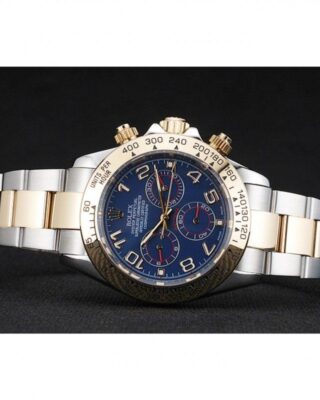 Replica Rolex Daytona Blue Dial 1454246 Close-Up Focus