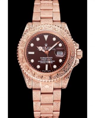 Superclone Rolex Submariner 41mm Brown Dial 1454087 2