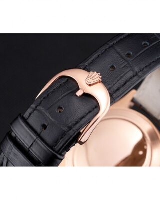 Superclone Rolex Cellini Black Dial REP016792 Profile Shot