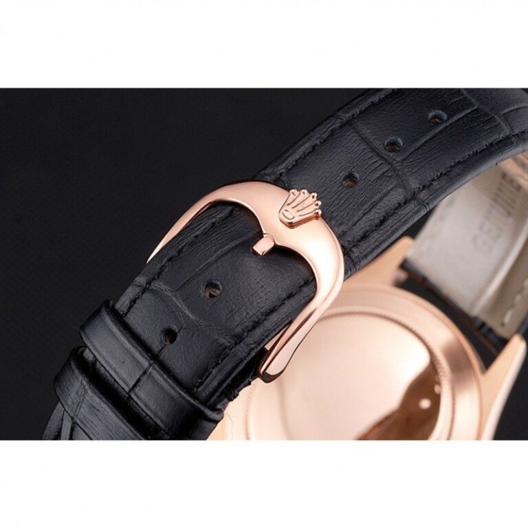 Superclone Rolex Cellini Black Dial REP016792 Profile Shot