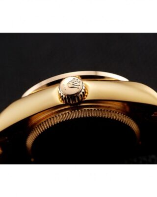 Superclone Rolex Datejust Gold Dial 1453955 Alternate Angle