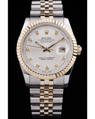 Superclone Rolex Datejust 36mm White Dial SRL10 2