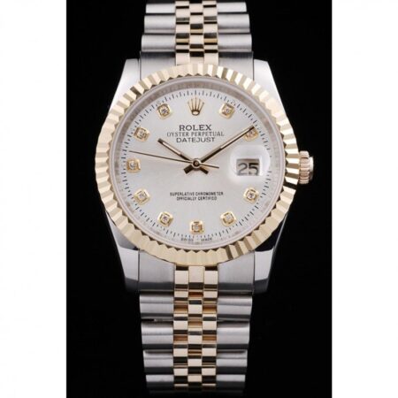 Superclone Rolex Datejust 36mm White Dial SRL10 2