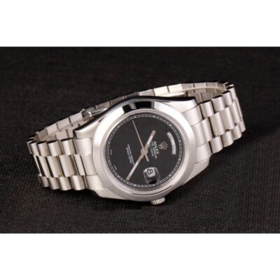 Superclone Rolex Day-Date Black Dial 80294 Design Element