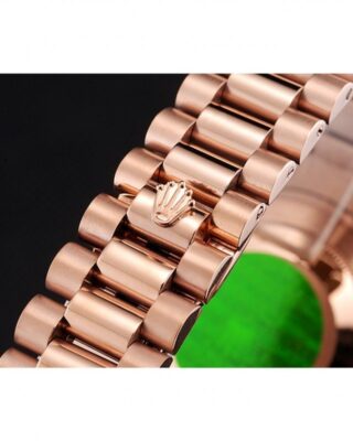 Superclone Rolex Day-Date Rose-Gold Dial REP016823 Profile Shot
