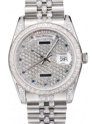 Replica Rolex Day-Date Diamond Dial 41985