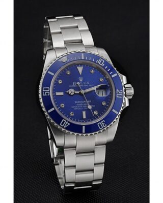 Replica Rolex Submariner Blue Dial 622638 Angle Detail