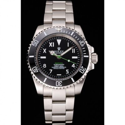 Replica Rolex Submariner Black Dial PR16233NBB Perspective View