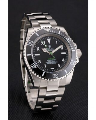 Replica Rolex Submariner Black Dial PR16233NBB Angle Detail