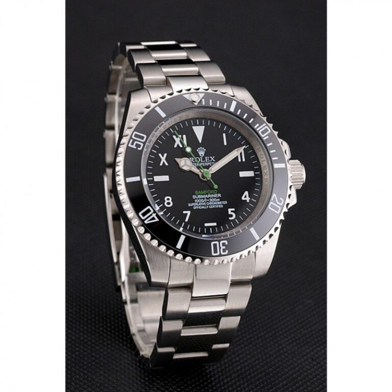 Replica Rolex Submariner Black Dial PR16233NBB Angle Detail