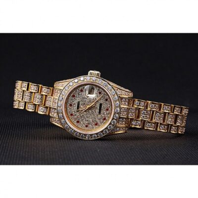 Superclone Rolex Datejust White Dial 622024 Profile Shot