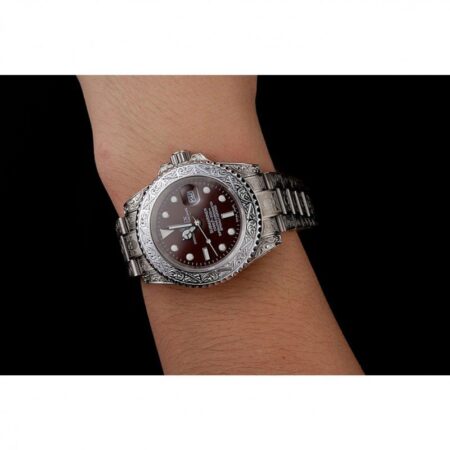 Superclone Rolex Submariner 41mm Brown Dial 1454092 10