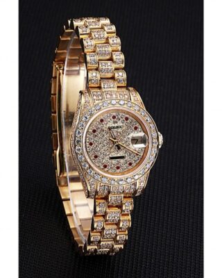Superclone Rolex Datejust White Dial 622024 Angle Detail