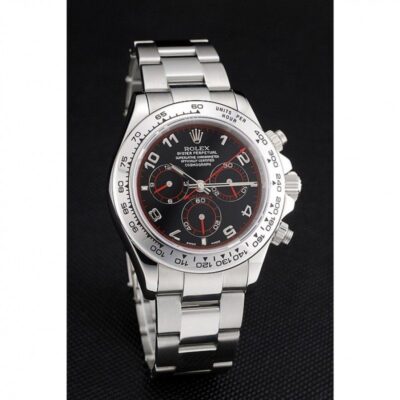 Superclone Rolex Daytona Black Dial 80296 Angle Detail