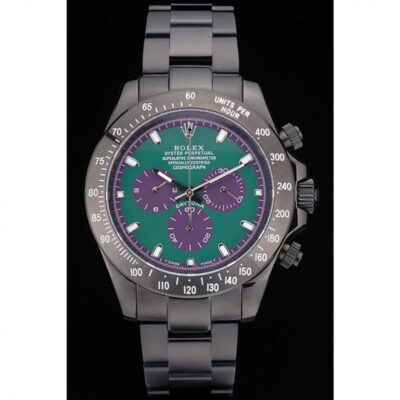 Replica Rolex Daytona Green Dial 80246 Perspective View
