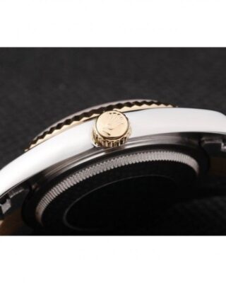 Superclone Rolex Datejust Gold Dial SRL40 Profile Shot