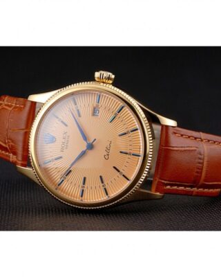 Superclone Rolex Cellini Gold Dial REP016797 Design Element