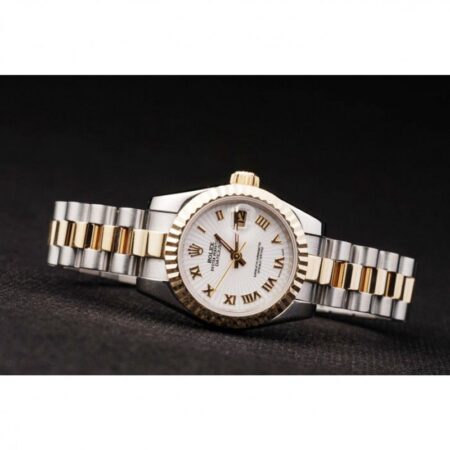 Superclone Rolex Datejust 26mm White Dial SRL104 5