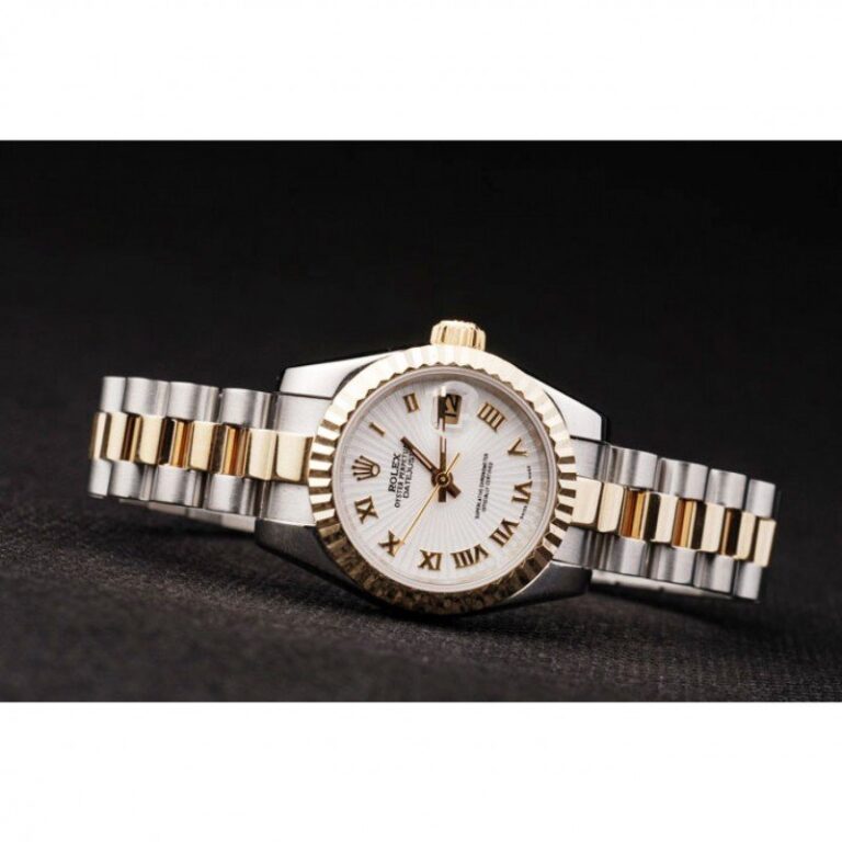 Superclone Rolex Datejust White Dial SRL104 Design Element