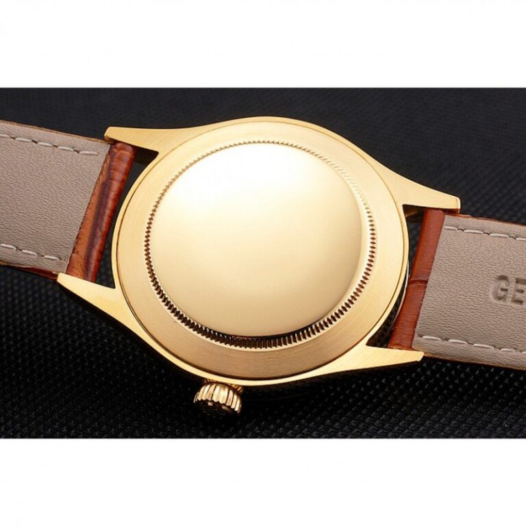 Superclone Rolex Datejust Gold Dial REP016818 Style Perspective