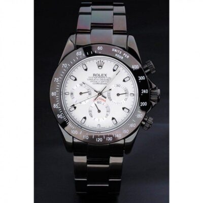 Replica Rolex Daytona White Dial RL106 Perspective View