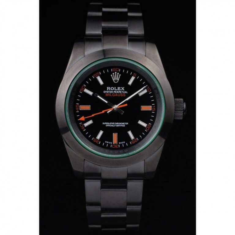 Replica Rolex Milgauss Black Dial PRL05090290 Perspective View