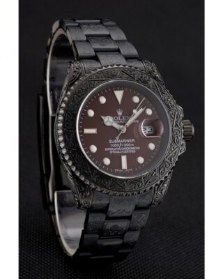 Replica Rolex Submariner Brown Dial 1454075 Angle Detail