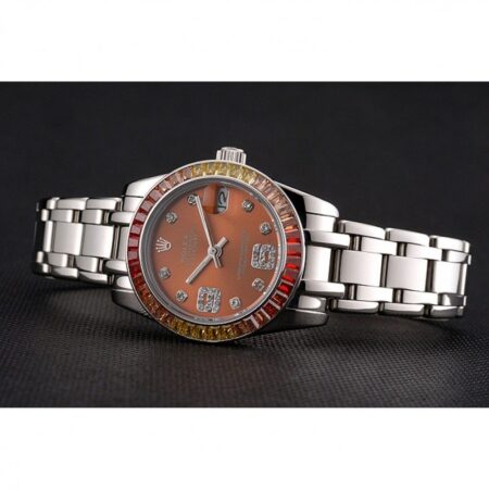 Rolex Datejust 33mm Orange Dial REP016821 5