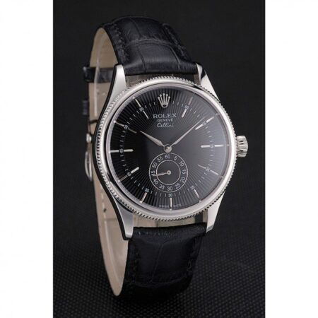 Superclone Rolex Cellini 38mm Black Dial REP016790 3