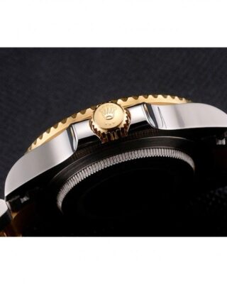 Superclone Rolex Submariner Black Dial PR16233BG Profile Shot