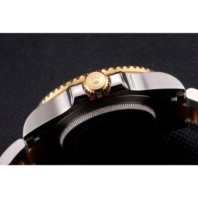 Superclone Rolex Submariner Black Dial PR16233BG Profile Shot