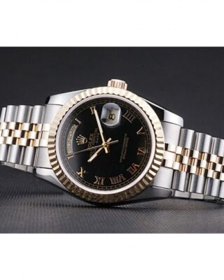 Superclone Rolex Day-Date Black Dial SRL78 Design Element