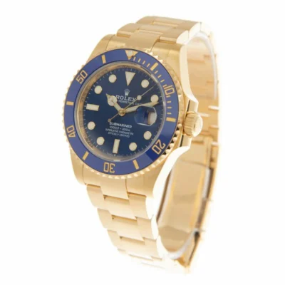 Replica Rolex Submariner Blue Dial 126618LB Perspective View