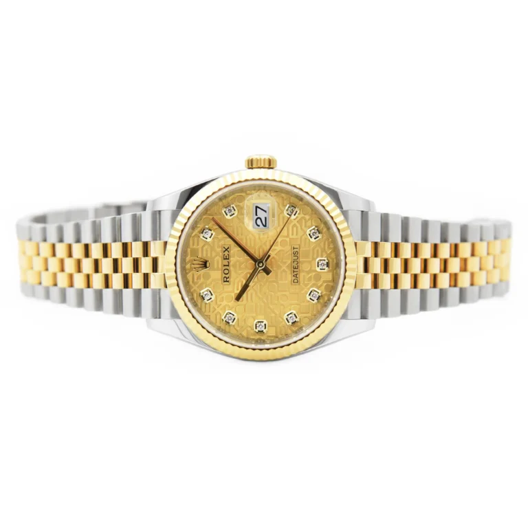 Superclone Rolex Datejust Jubilee Dial 126233 Angle Detail