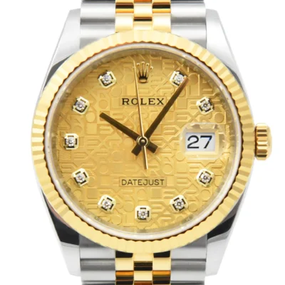 Superclone Rolex Datejust Jubilee Dial 126233 Profile Shot