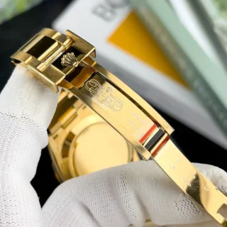 Replica Rolex Daytona John Mayer Green Dial gold Bezel Oyster Bracelet