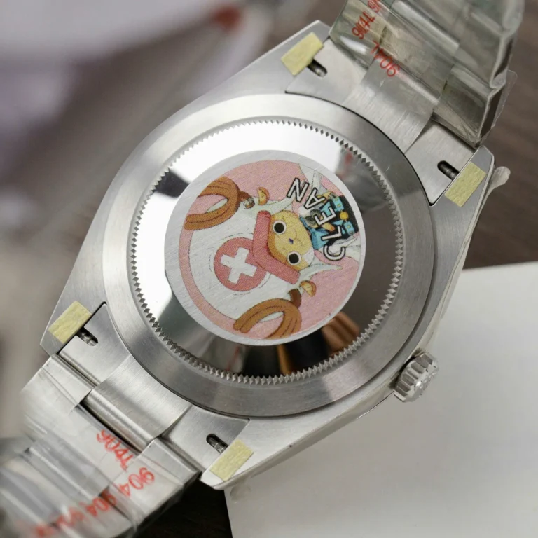 Replica Rolex Oyster Perpetual Black Dial Smooth Bezel Oyster Bracelet