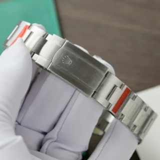 Replica Rolex Oyster Perpetual Black Dial Smooth Bezel Oyster Bracelet