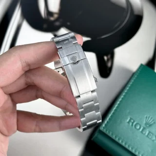 Replica Rolex Air King Black Dial Oyster Bracelet