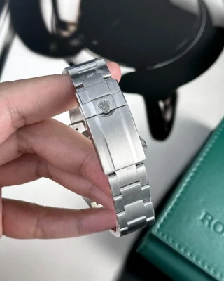 Replica Rolex Air King Black Dial Oyster Bracelet