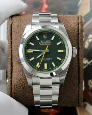 Replica Rolex Milgauss Black Dial Oyster Bracelet